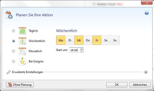 Acronis_Zeitgesteuert